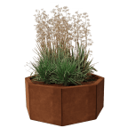 Achthoekige plantenbakken