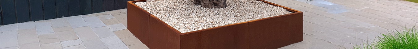 Grote plantenbakken