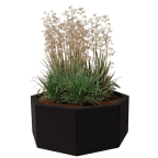 Achthoekige plantenbakken