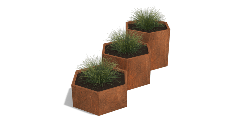 Cortenstaal plantenbak Denver special III 500