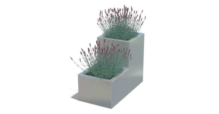 Verzinkt staal plantenbak Miami special II 400