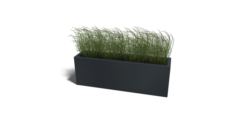Gepoedercoat staal plantenbak Texas 300x1200