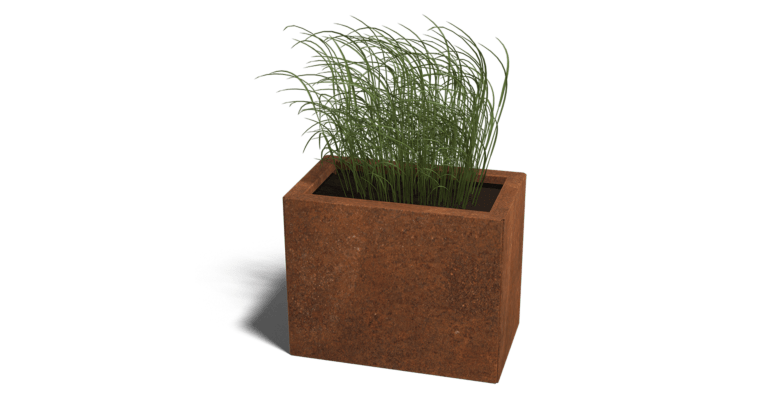Cortenstaal plantenbak Texas 300x500