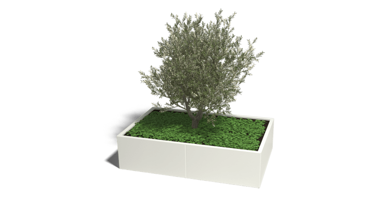 Gepoedercoat staal plantenbak Texas xxl 1600x1000
