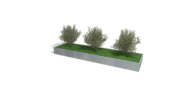 Verzinkt staal plantenbak Texas xxl 4800x1200