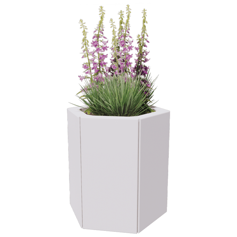 Gepoedercoat staal plantenbak Denver 20