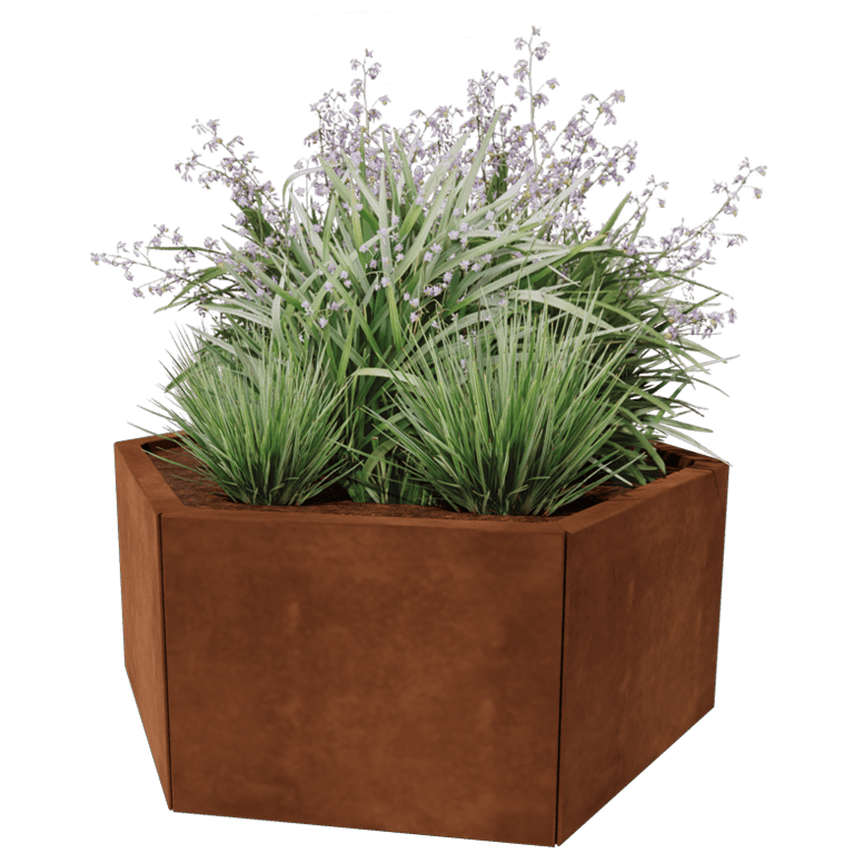Cortenstaal plantenbak Denver 50