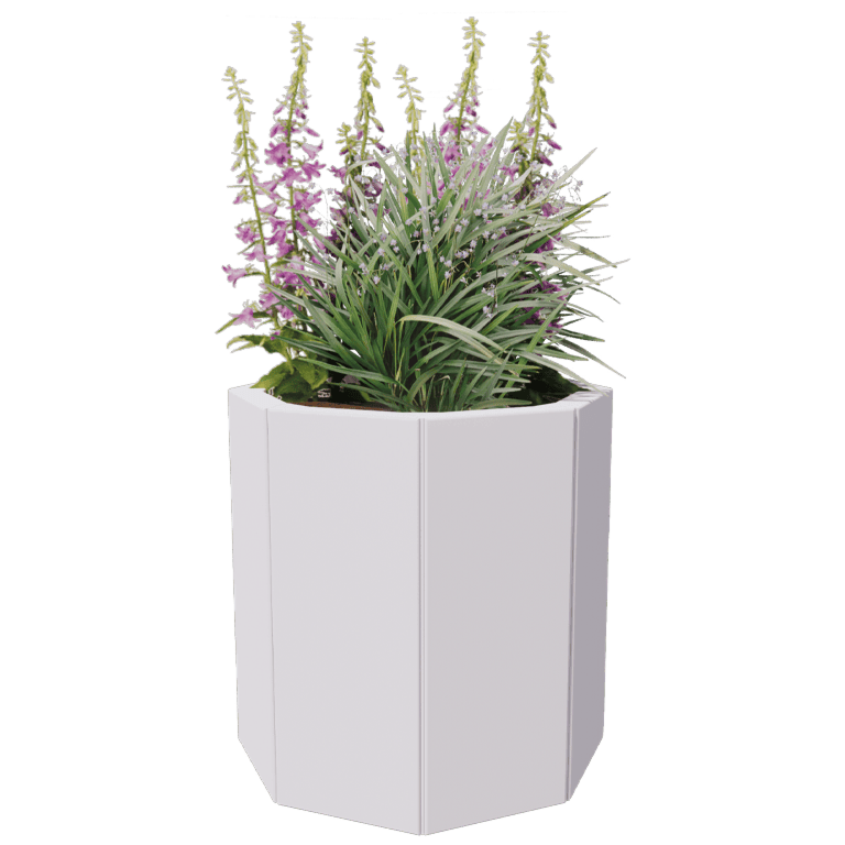 Gepoedercoat staal plantenbak Chicago 20
