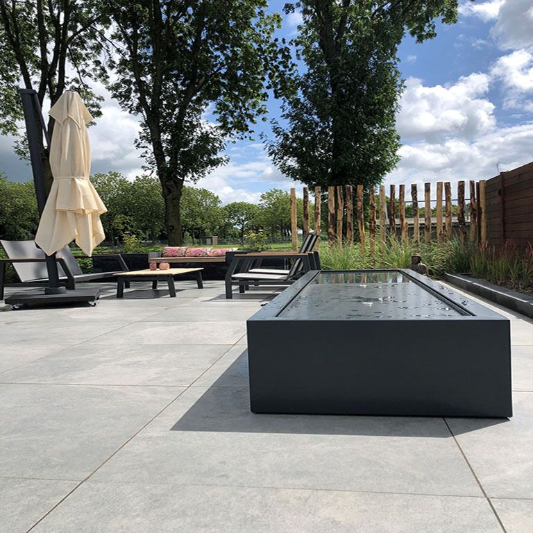 Aluminium watertafel 3000x800x400