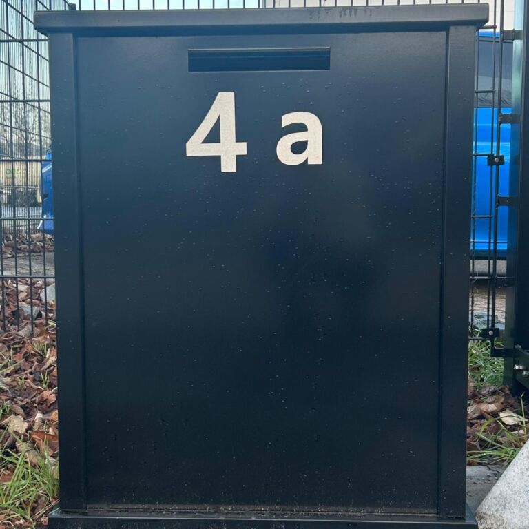 Gepoedercoat staal brievenbus Arizona Type L