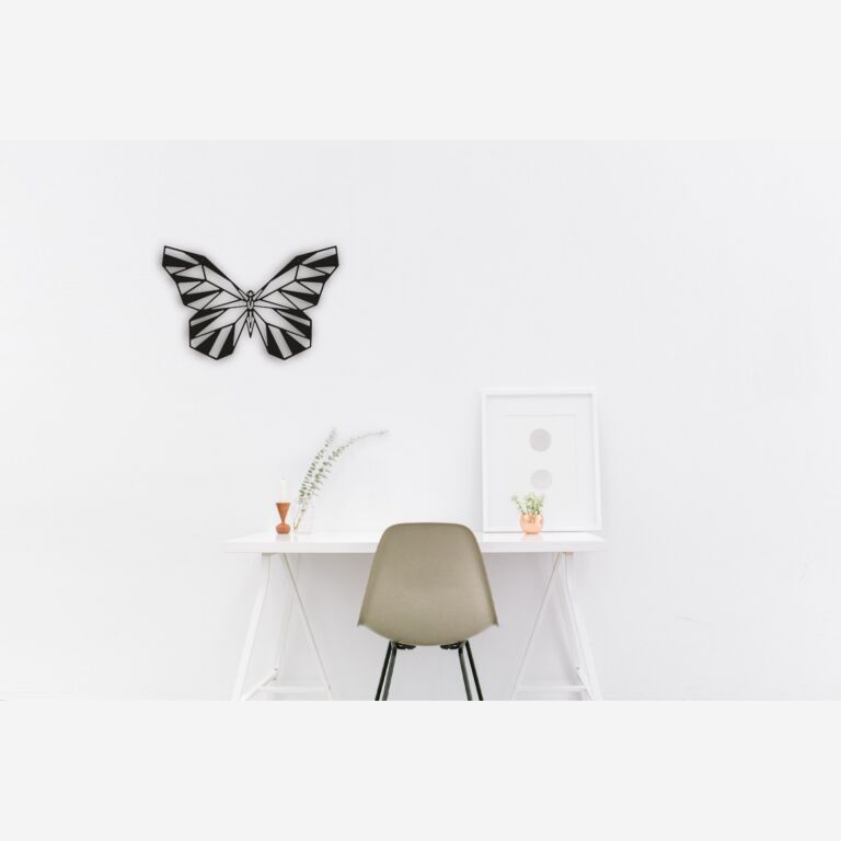 Metalen wanddecoratie Butterfly 2.0
