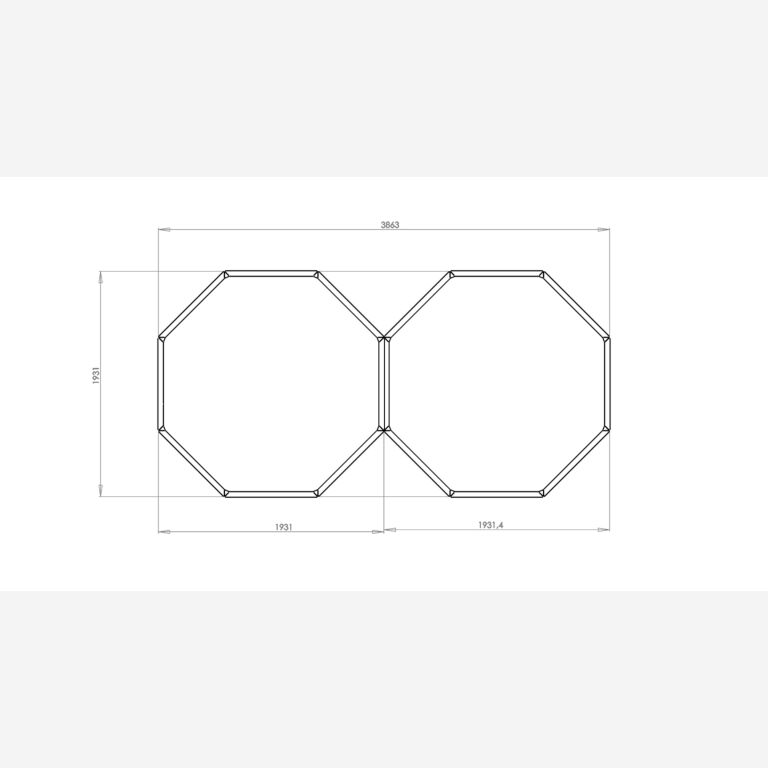 Gepoedercoat staal plantenbak Chicago special II 800