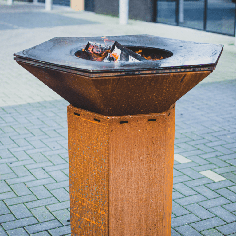 Iron Fire Premium Barbecue 750 Cortenstaal