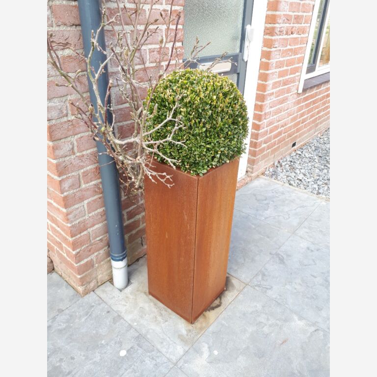 Cortenstaal plantenbak Miami 300x300