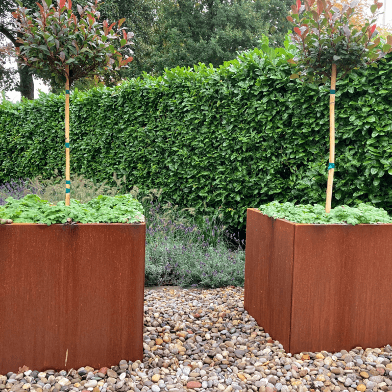 Cortenstaal plantenbak Miami 700x700