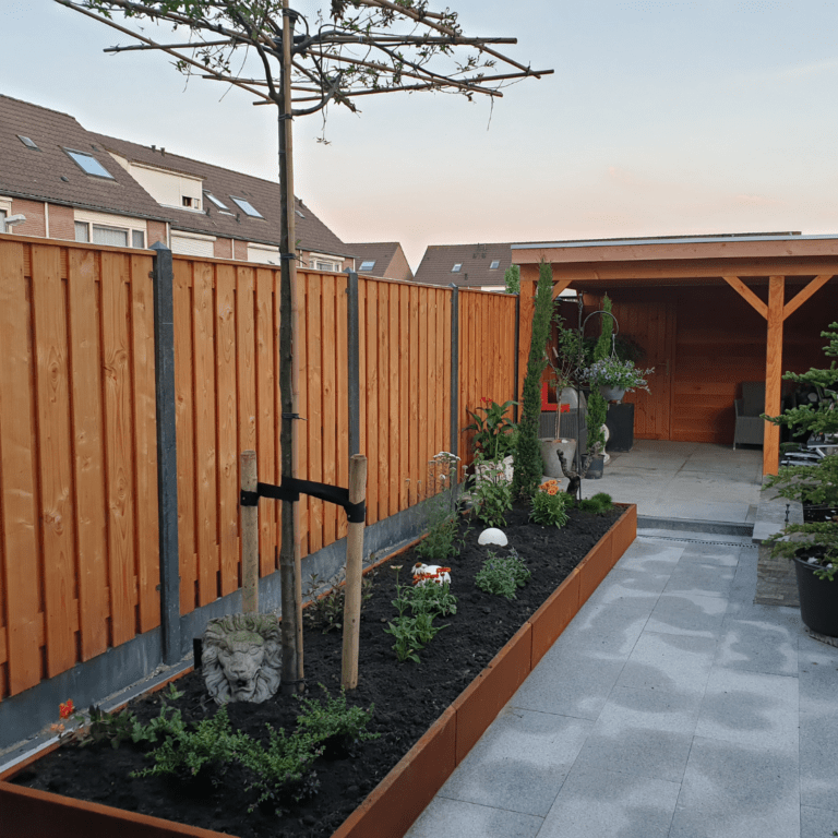 Cortenstaal plantenbak Texas xxl 5000x1200