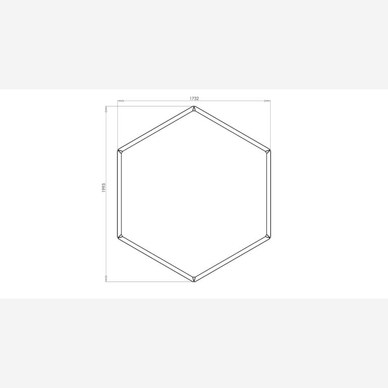 Gepoedercoat staal plantenbak Denver 1000