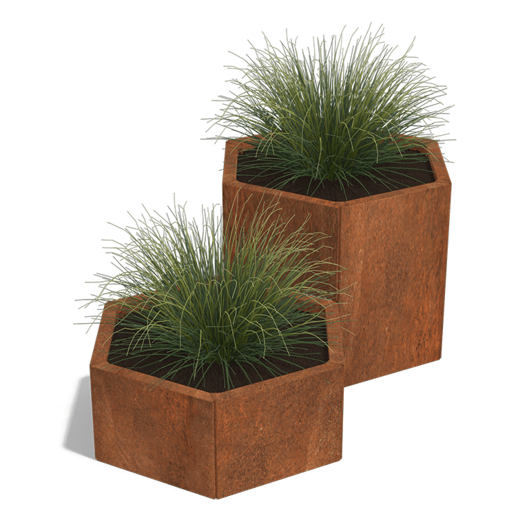 Cortenstaal plantenbak Denver special II 400