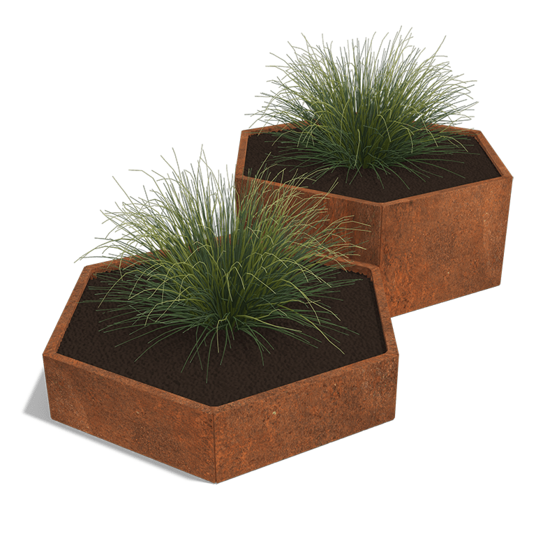 Cortenstaal plantenbak Denver special II 800