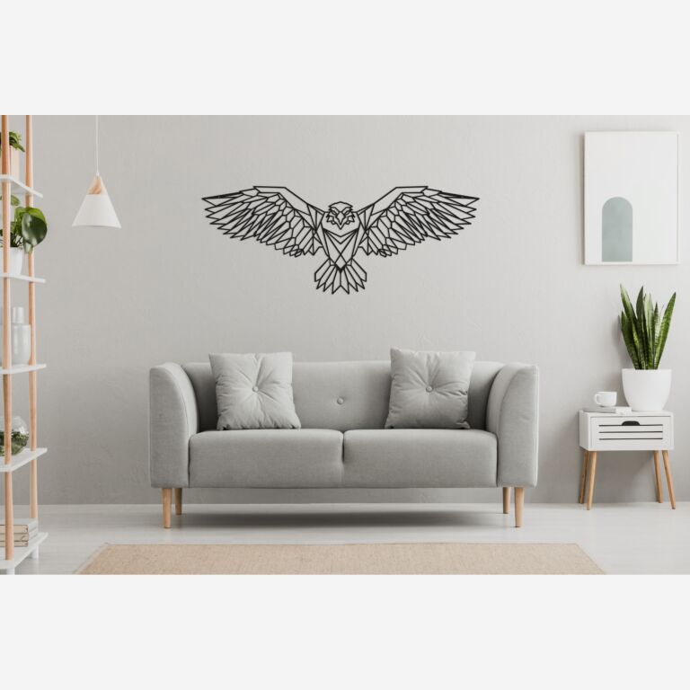 Metalen wanddecoratie Eagle