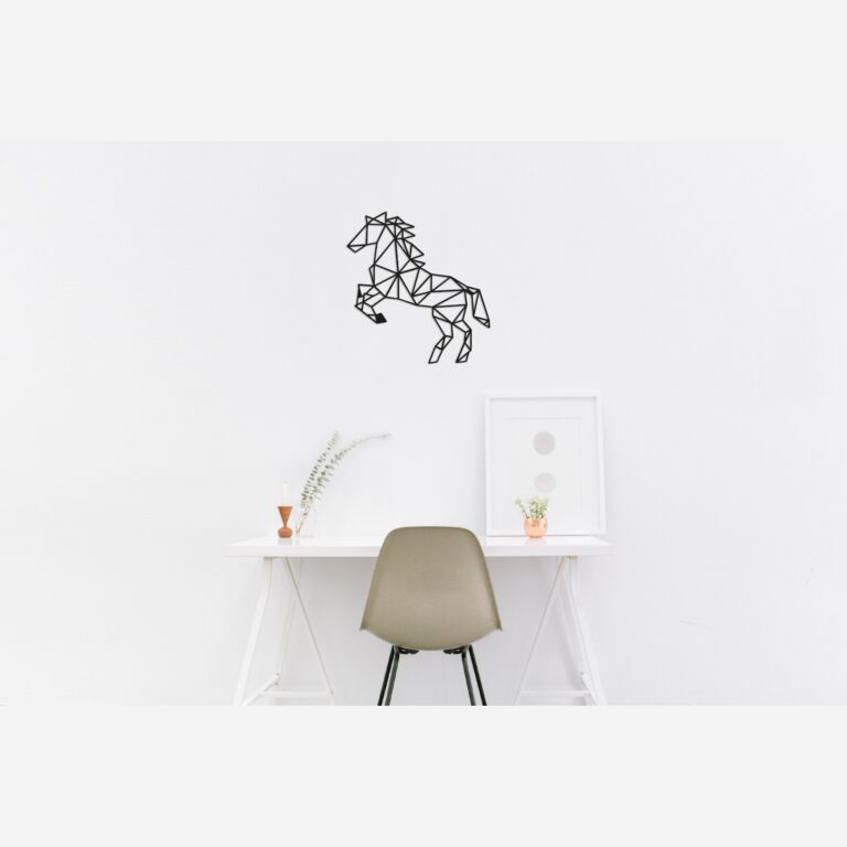 Metalen wanddecoratie Horse *OP=OP