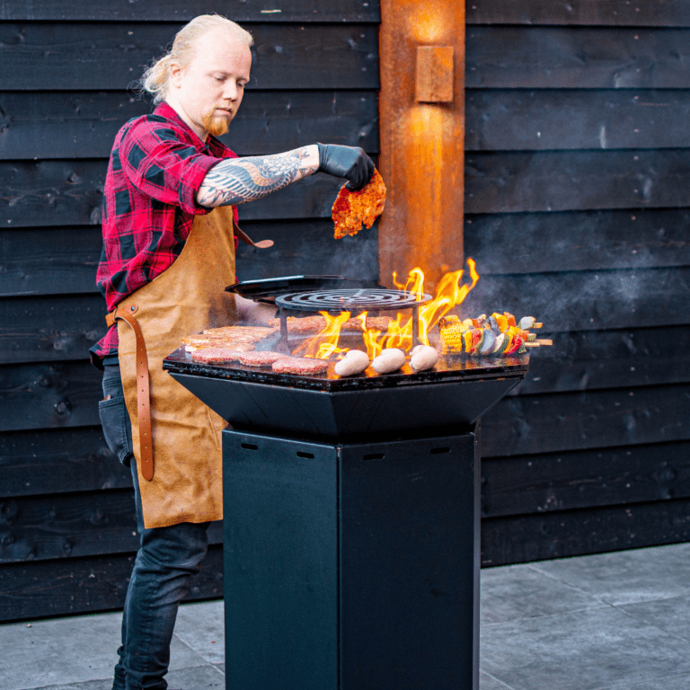 Iron Fire Premium Barbecue 1000 Black