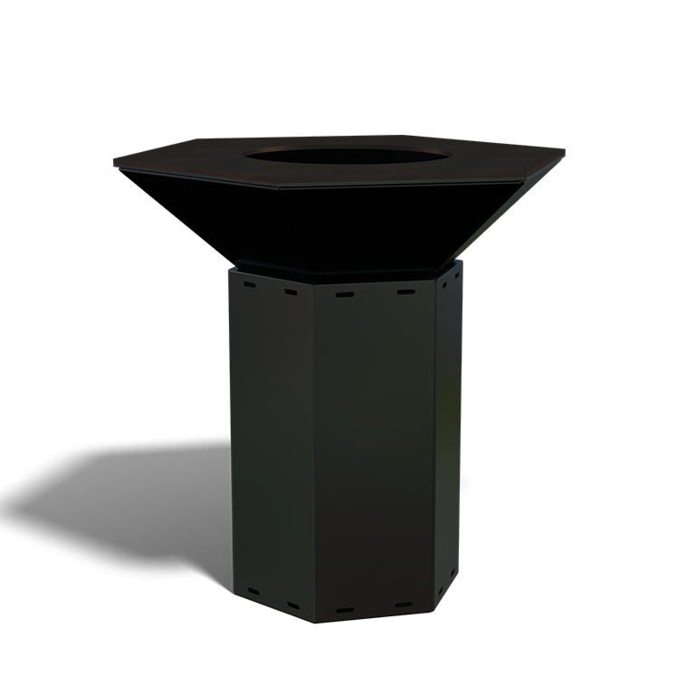 Iron Fire Premium Barbecue 1000 Black