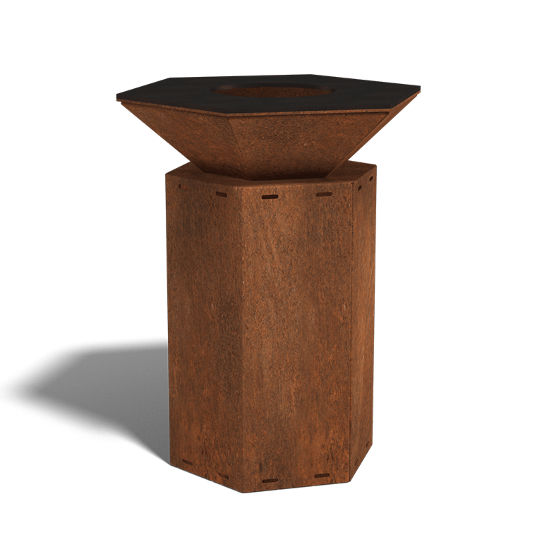 Iron Fire Premium Barbecue 750 Cortenstaal
