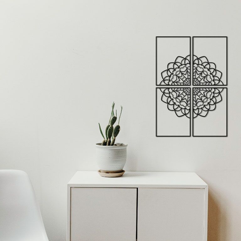 Metalen Wanddecoratie Mandala *OP=OP