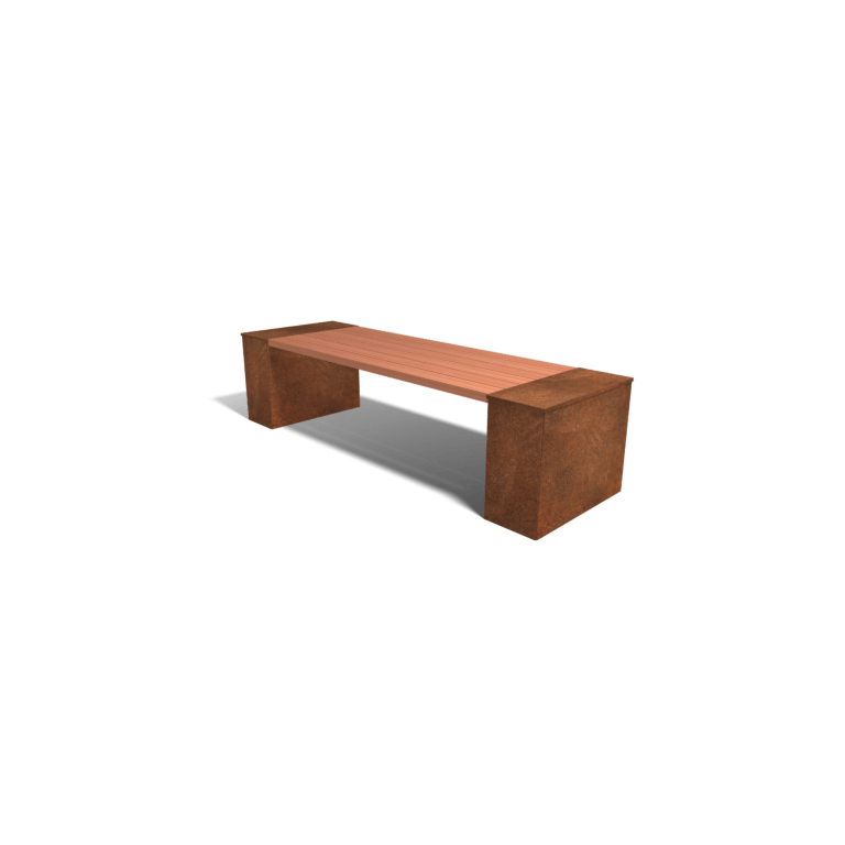 Cortenstaal plantenbaktafel Florida Type L