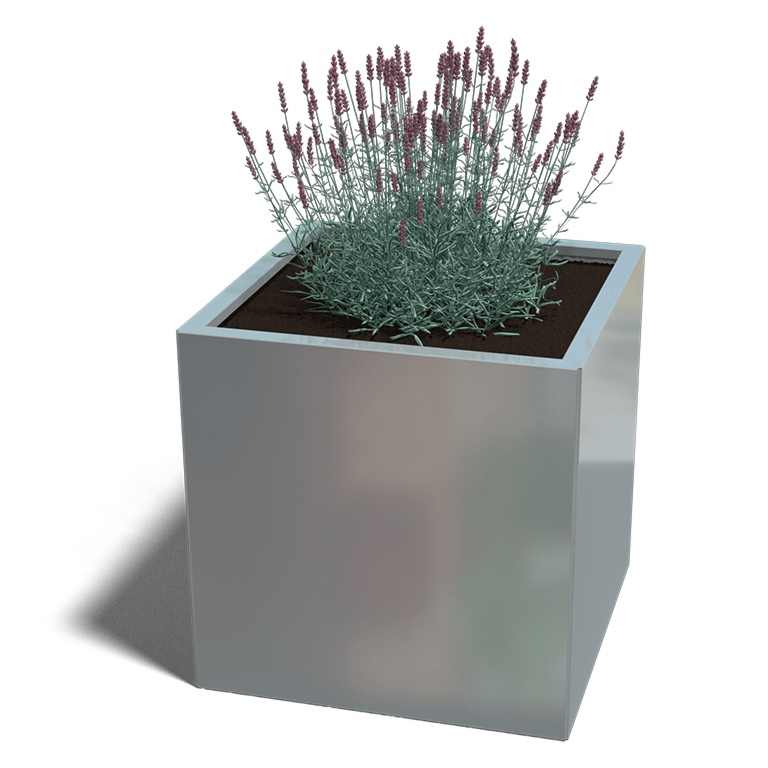 Verzinkt staal plantenbak Miami 700x700