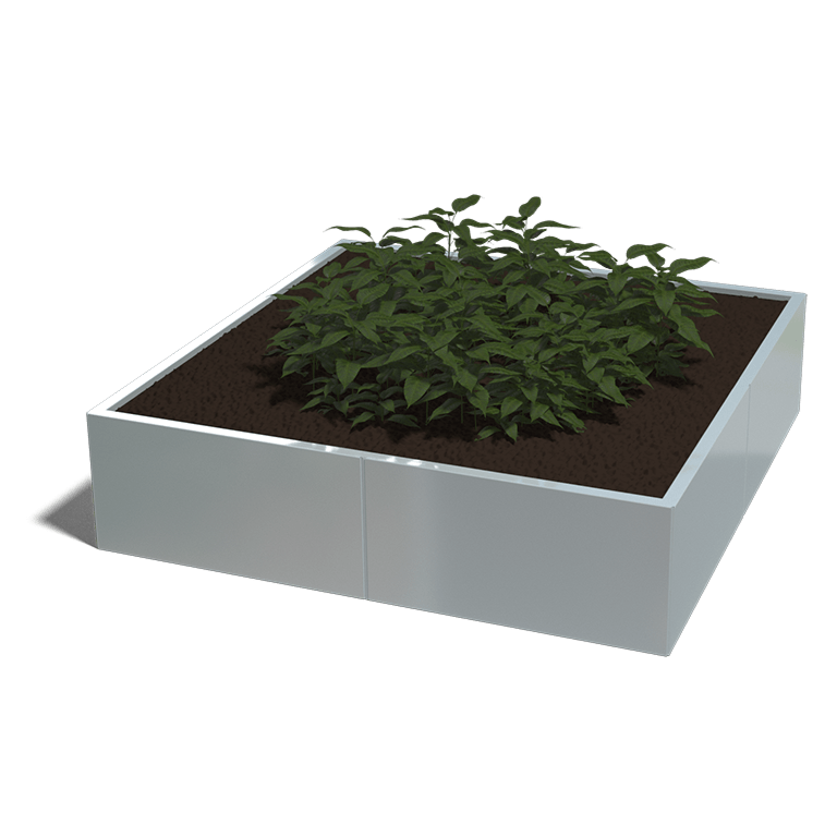 Verzinkt staal plantenbak Miami xxl 1600x1600