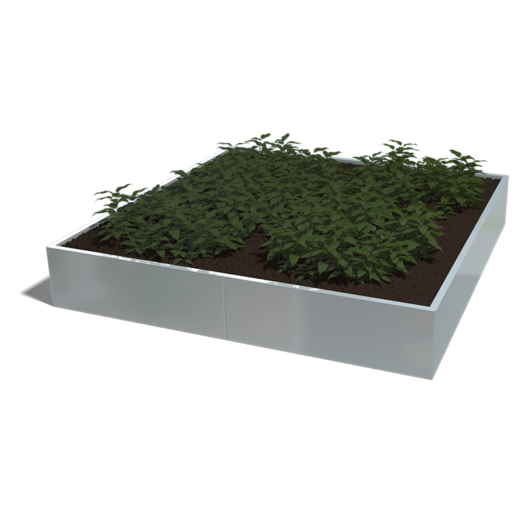 Verzinkt staal plantenbak Miami xxl 2400x2400