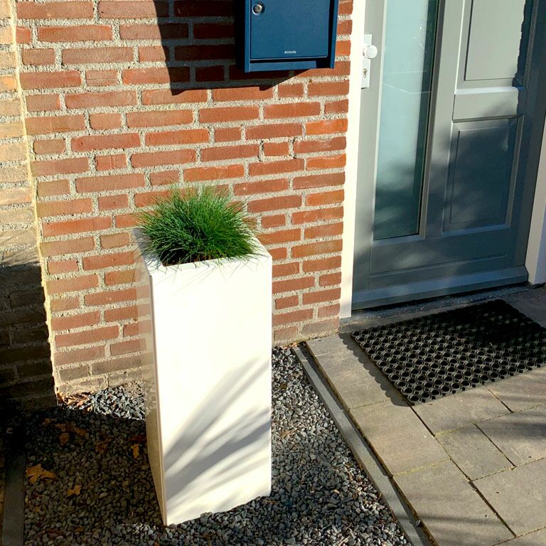 Gepoedercoat staal plantenbak Miami 30 x 30 cm