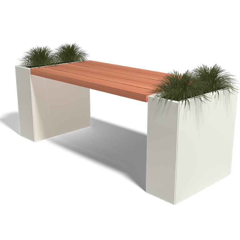 Gepoedercoat staal plantenbaktafel Florida Type S