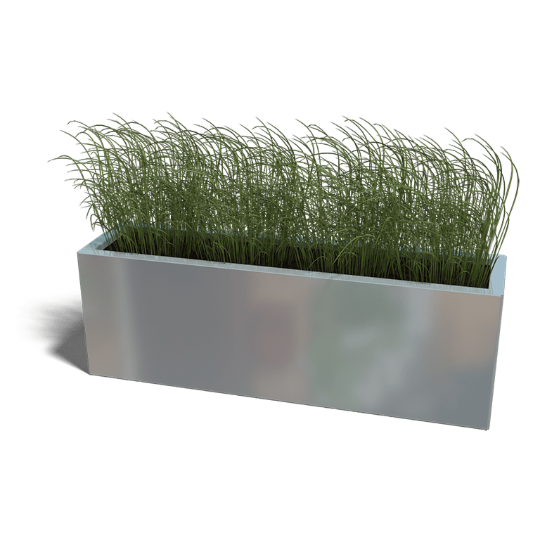 Verzinkt staal plantenbak Texas 300x1200