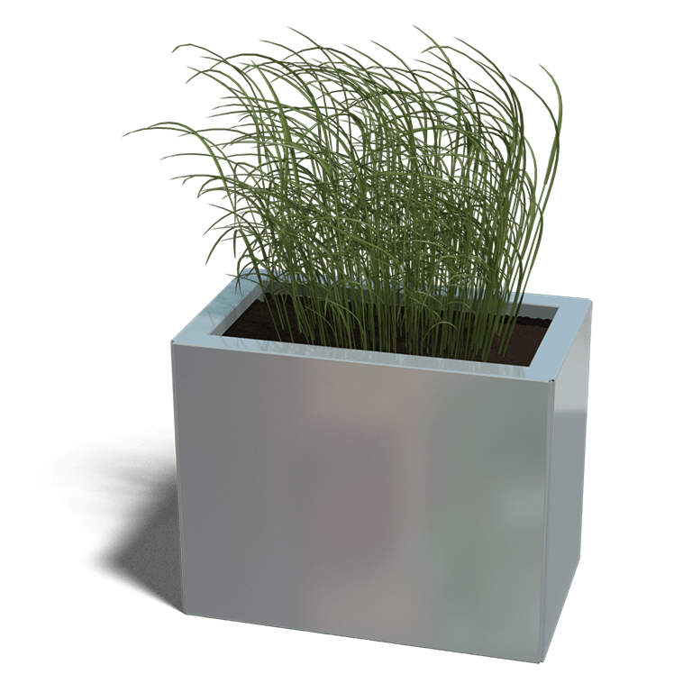 Verzinkt staal plantenbak Texas 300x500