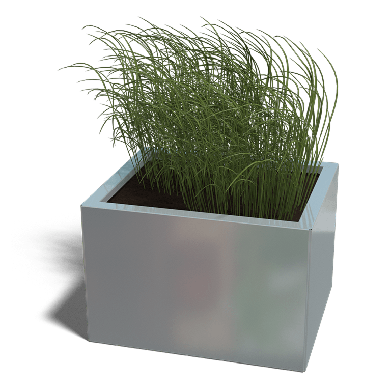 Verzinkt staal plantenbak Texas 500x600