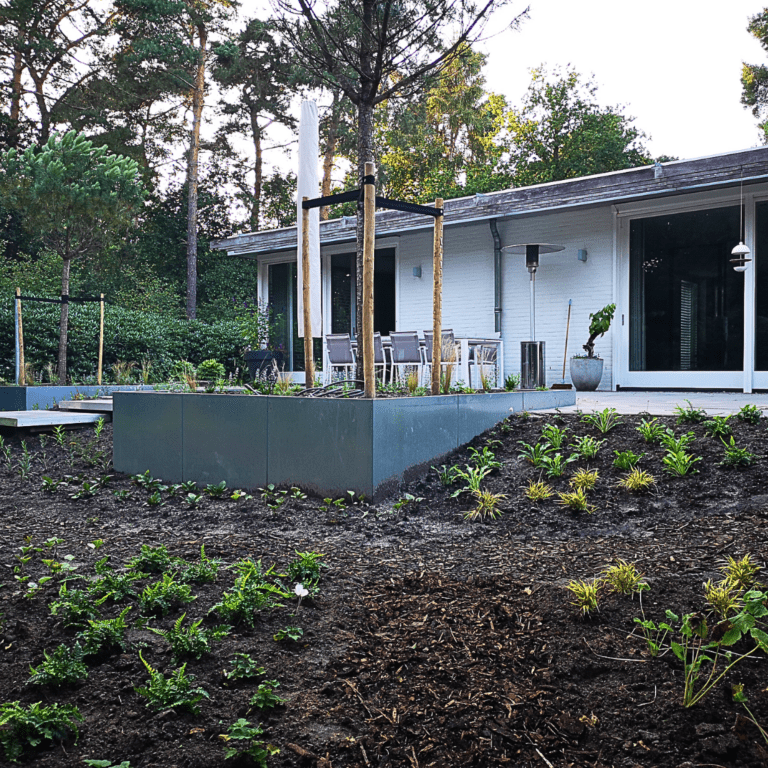 Verzinkt staal plantenbak Miami xxl 3000x3000