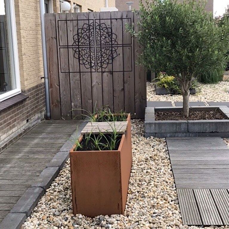 Metalen Wanddecoratie Mandala