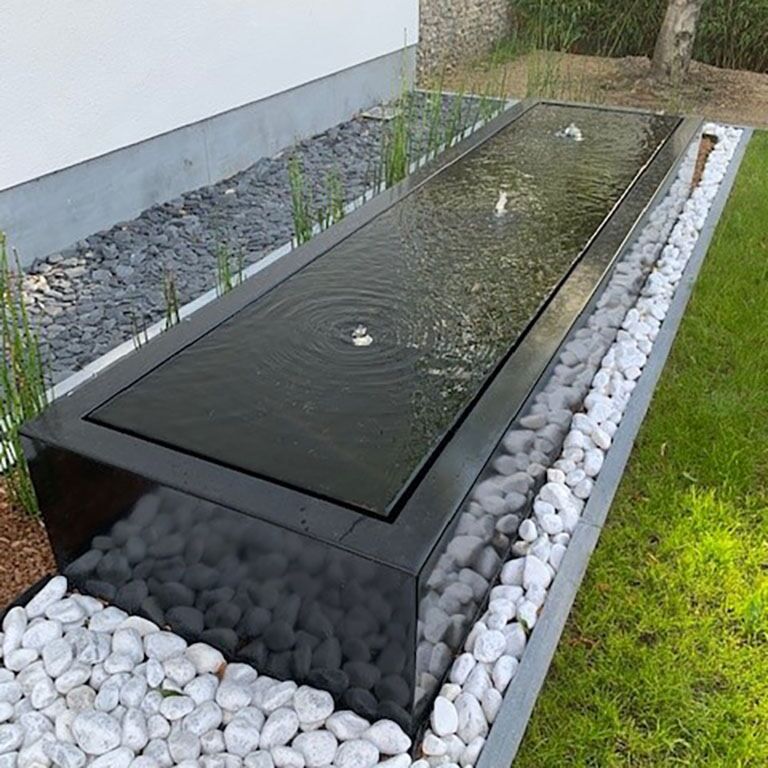 Aluminium watertafel 3000x800x400