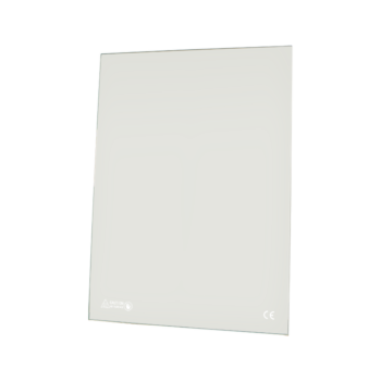 Pellet terrasverwarmer - Glazen raam