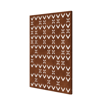 Cortenstaal paneel - Dakmotief 3 - 120 x 6 x 190 cm