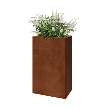 Cortenstaal plantenbak - Rechthoek - 50 x 30 x 80 cm - Zonder bodemplaat