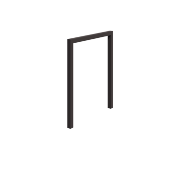 Stalen pergola - Recht - 200 x 230 cm - RAL7016 mat (antraciet grijs) - Zonder betonpoer