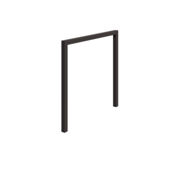 Stalen pergola - Recht - 250 x 230 cm - RAL7016 mat (antraciet grijs) - Zonder betonpoer