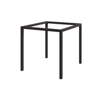 Stalen pergola - Vierkant - 274 x 250 x 230 cm - RAL7016 mat (antraciet grijs) - Zonder betonpoer