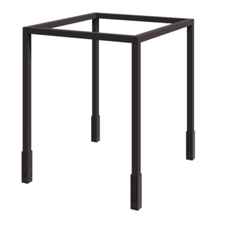 Stalen pergola - Vierkant - 274 x 250 x 230 cm - Andere RAL kleur - Met betonpoer