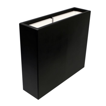 Polyester plantenbak - Rechthoek - 100 x 40 x 100 cm - RAL9010 mat (wit) - Met bodem