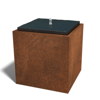 Cortenstaal waterornament 80 x 80 x 80 cm